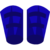 Blue D-hide Vambraces