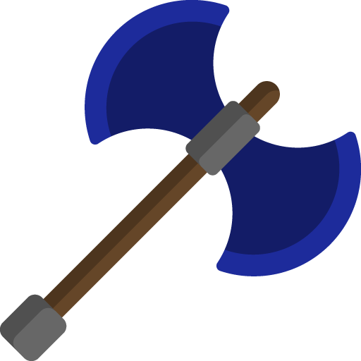 File:Mithril Battleaxe (item).png