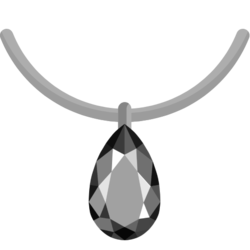 Iridium Onyx Necklace