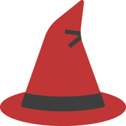Fire Acolyte Wizard Hat