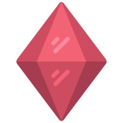 Powered Red Crystal