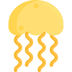 Raw Static Jellyfish