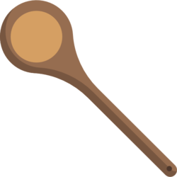 Old Wooden Ladle