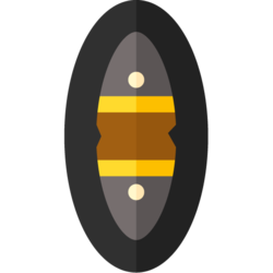 (U) Black D-hide Shield