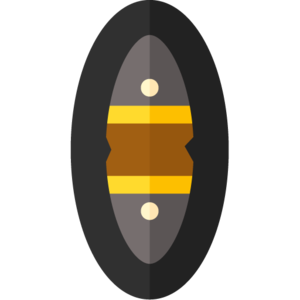 (U) Black D-hide Shield (item).png