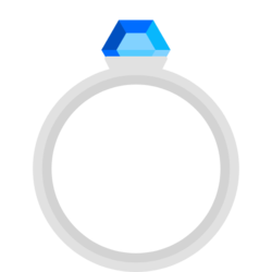 Silver Sapphire Ring
