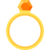 Gold Topaz Ring
