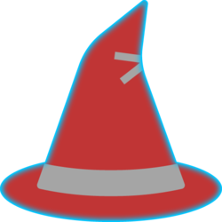 (B) Fire Adept Wizard Hat