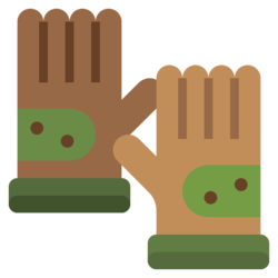Old Woodcutting Gloves