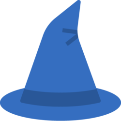 Blue Wizard Hat