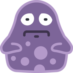 Purple Goo Monster