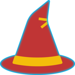 (B) Fire Expert Wizard Hat